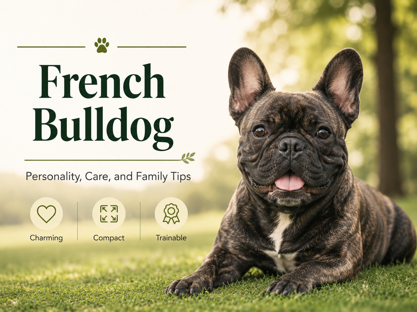 French Bulldog grooming and skin fold care
