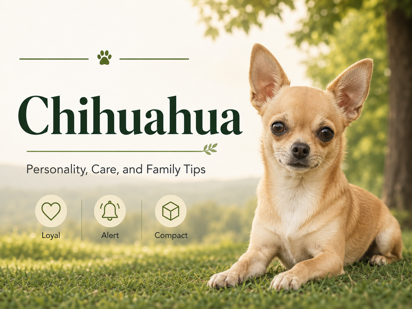 Chihuahua personality care and family guide
