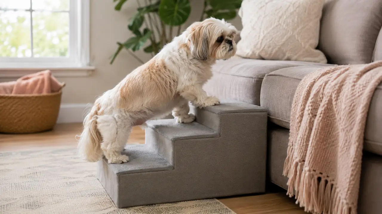 Practical scene related to Dog Arthritis: Early Signs, Mobility Support and Vet Care